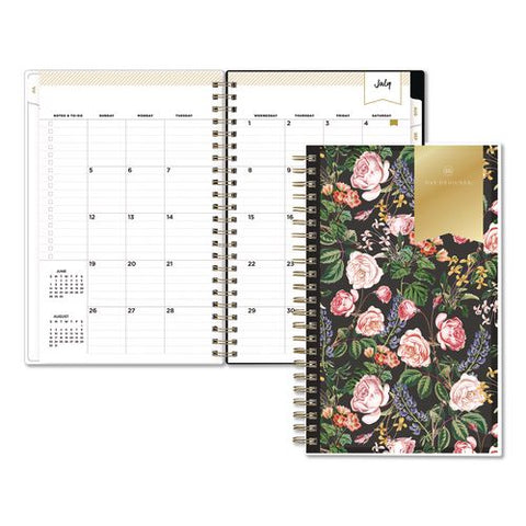 Day Designer Ophelia Academic Year Weekly/monthly Planner, Floral Artwork, 8 X 5, 12-month (july To June): 2026 To 2027