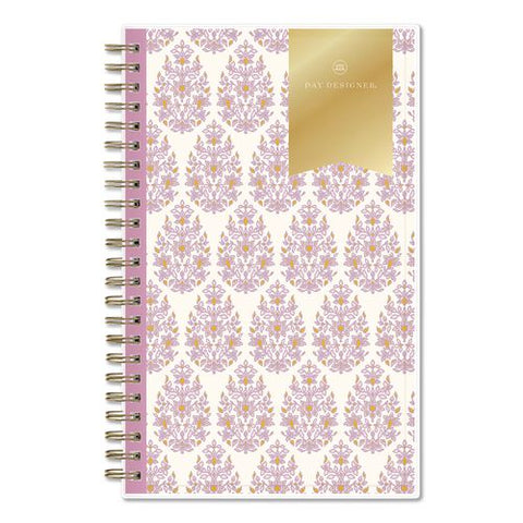 Day Designer Kerridge Lilac Academic Year Weekly/monthly Planner, Lilac Artwork Cover, 8 X 5, 12-month (july-june): 2026-2027