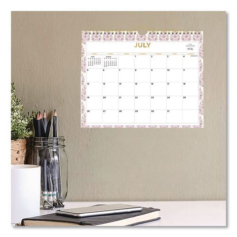 Day Designer Kerridge Lilac Academic Monthly Wall Calendar, 11 X 8.75, White Sheets, 12-month (july To June): 2026 To 2027
