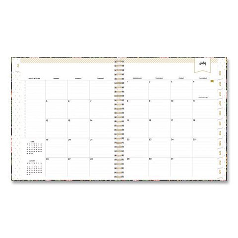 Day Designer Ophelia Deluxe Academic Year Weekly/monthly Planner, Floral Artwork, 10 X 8, 12-month (july To June): 2026-2027