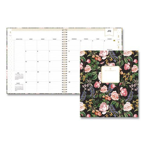 Day Designer Ophelia Deluxe Academic Year Weekly/monthly Planner, Floral Artwork, 10 X 8, 12-month (july To June): 2026-2027