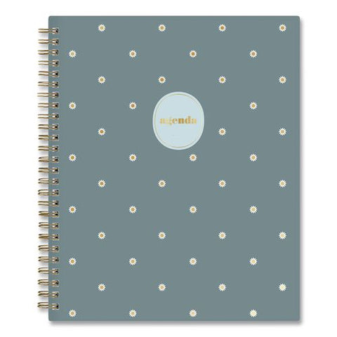 Sincerely Jules Swiss Daisy Marina Academic Year Weekly/monthly Planner, 9 X 7, 12-month (july To June): 2026 To 2027