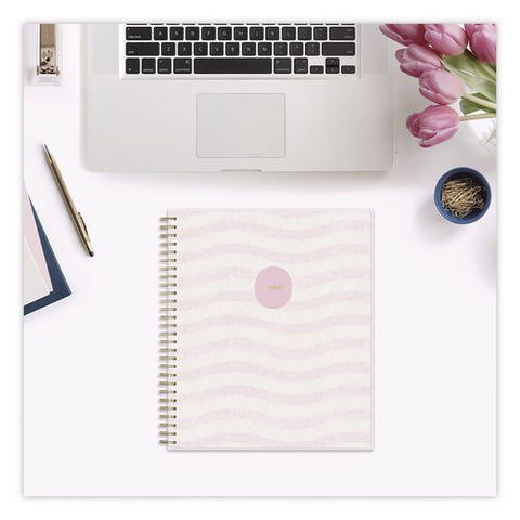 Blue Sky Sincerely Jules Wavy Pink Academic Year Monthly Planner, 10 X 8, Pink Cover, 12-month (july To June): 2026 To 2027