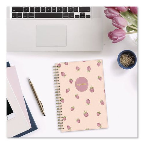 Sincerely Jules Berry Season Rose Academic Year Weekly/monthly Planner, 8 X 5, Pink Cover, 12-month (july To June): 2026-2027