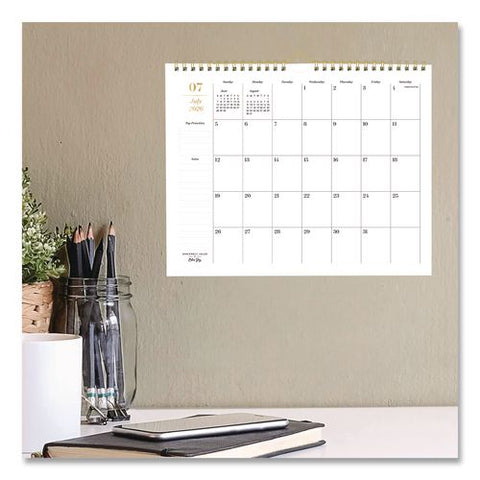 Sincerely Jules Elevated Academic Monthly Wall Calendar, 11 X 8.75, White Sheets, 12-month (july To June): 2026 To 2027