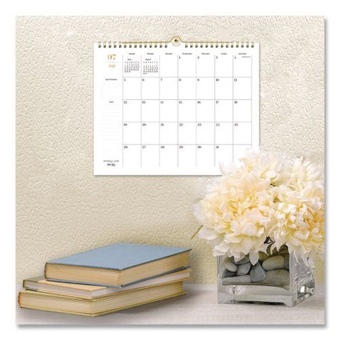Sincerely Jules Elevated Academic Monthly Wall Calendar, 11 X 8.75, White Sheets, 12-month (july To June): 2026 To 2027