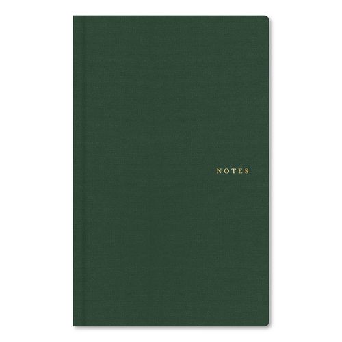Bespoke Letterpress Meeting Agenda Notebook, Forest Green Cover, (150) 8 X 5 Sheets