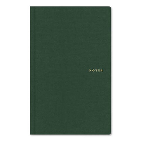 Bespoke Letterpress Meeting Agenda Notebook, Forest Green Cover, (150) 8 X 5 Sheets