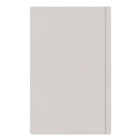 Bespoke Letterpress Business Notebook, Dove Gray Cover, (150) 8 X 5 Sheets