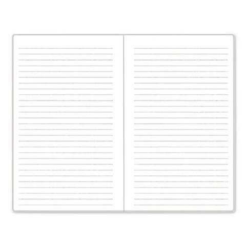 Bespoke Letterpress Business Notebook, Dove Gray Cover, (150) 8 X 5 Sheets