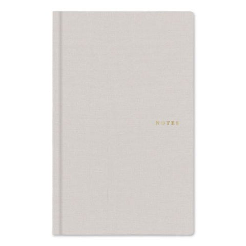 Bespoke Letterpress Business Notebook, Dove Gray Cover, (150) 8 X 5 Sheets