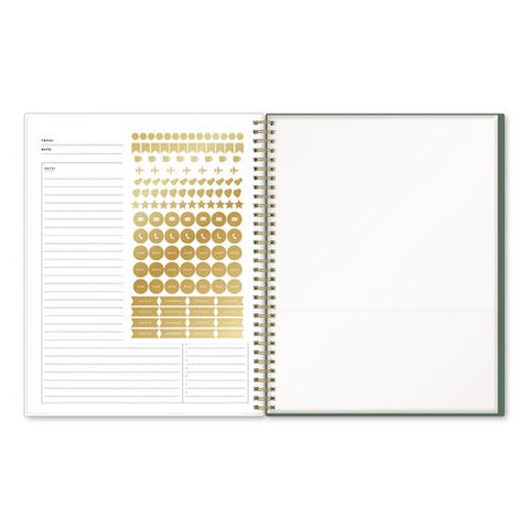 Letterpress Content Notebook, Strawberry And Bee, (150) 11 X 8.5 Sheets
