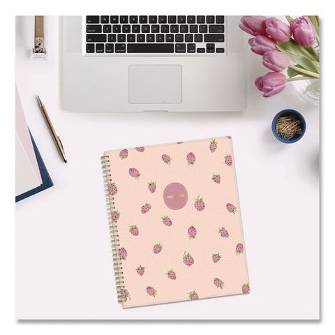 Sincerely Jules Berry Season Rose Academic Year Weekly/monthly Planner, 11 X 8, Pink Cover, 12-month (july To June):2026-2027