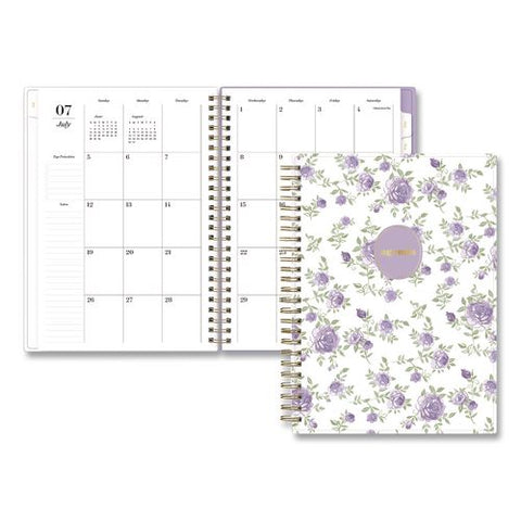 Sincerely Jules Forget Me Not Academic Year Weekly/monthly Planner, 30 Notes Pages, 8 X 6, 12-month (july-june): 2026 To 2027