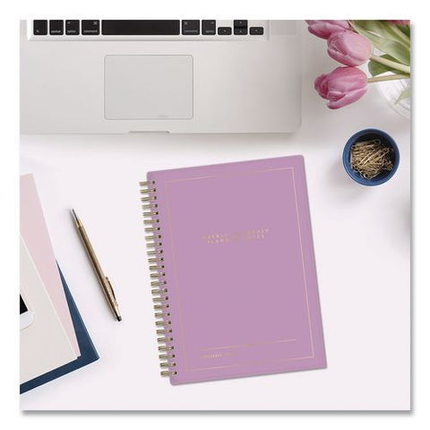 Sincerely Jules Violet Academic Year Weekly/monthly Planner, 30 Notes Pages, 8 X 6, 12-month (july To June): 2026 To 2027