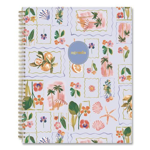Sincerely Jules Mahana Blue Academic Year Weekly/monthly Planner, 11 X 8, 12-month (july To June): 2026 To 2027