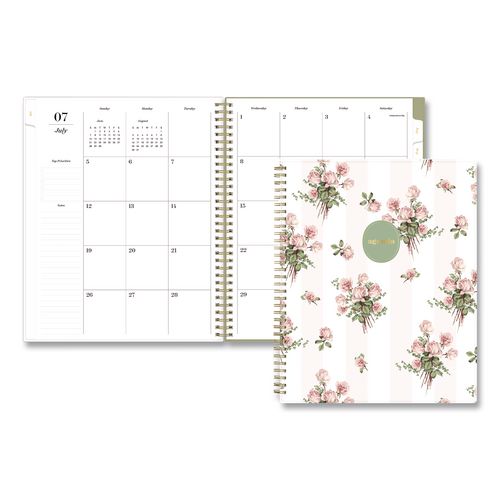 Sincerely Jules Anoura Sage Weekly/monthly Planner, 11 X 8, 12-month (july To June): 2026 To 2027