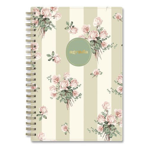 Sincerely Jules Anoura Sage Weekly/monthly Planner, 8 X 5, 12-month (july To June): 2026 To 2027