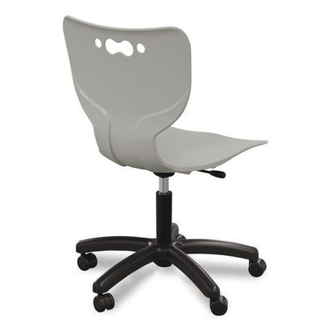 Hierarchy Five-star Chair, Supports Up To 250 Lbs, 21.68" Seat Height, Gray Seat, Gray Back, Black Base