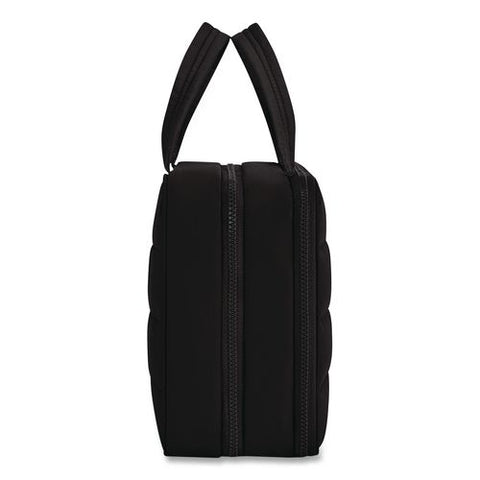 Spacesaver Puffy Toiletry Bag, 4.75 X 11 X 8, Black