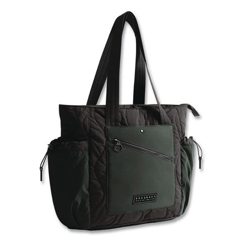 Vega Tote Bag, Fits Devices Up To 15.6", 6 X 15.7 X 14, Black