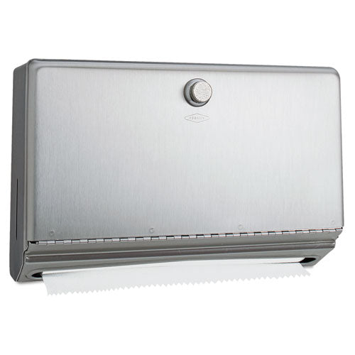 Surface-mounted Paper Towel Dispenser, 10.75 X 4 X 7.13, Stainless Steel