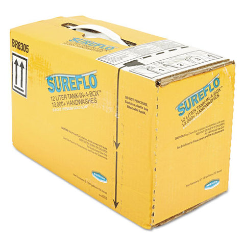 Sureflo Premium Gold Soap-tank Cartridge Refill, Neutral Scent, 3.17 Gal