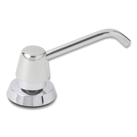 Contura Lavatory-mounted Soap Dispenser, 34 Oz, 3.31 X 4 X 17.63, Chrome/stainless Steel