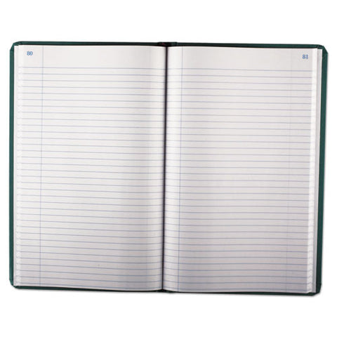 Account Record Book, Record-style Rule, Blue Cover, 11.75 X 7.25 Sheets, 150 Sheets/book