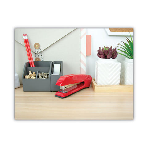 Ascend Stapler, 20-sheet Capacity, Red