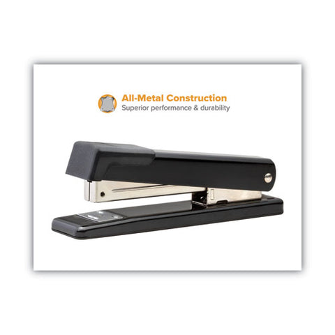 Classic Metal Stapler, 20-sheet Capacity, Black