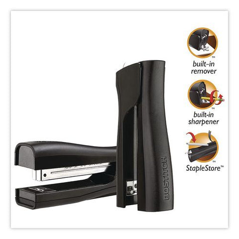 Dynamo Stapler, Value Pack, 20-sheet Capacity, Black