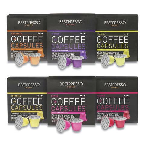 Nespresso Pods Coffee Variety Pack, 120/carton