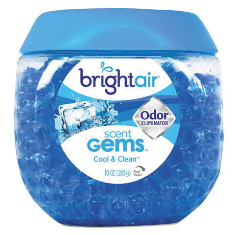 Scent Gems Odor Eliminator, Cool And Clean, Blue, 10 Oz Jar