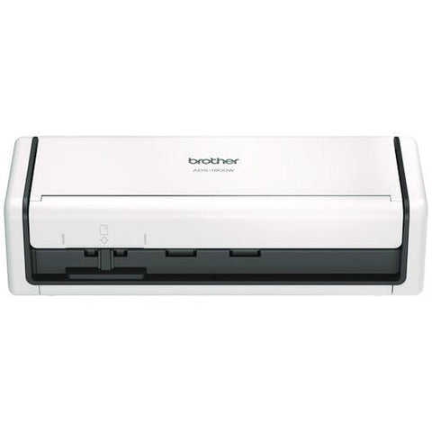 Ads-1800w Compact Desktop Scanner, 600 Dpi Optical Resolution, 20-sheet Duplex Auto Document Feeder