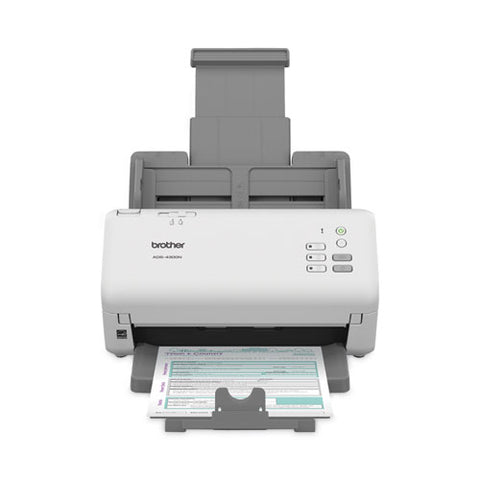 Ads-4300n Professional Desktop Scanner, 600 Dpi Optical Resolution, 80-sheet Auto Document Feeder
