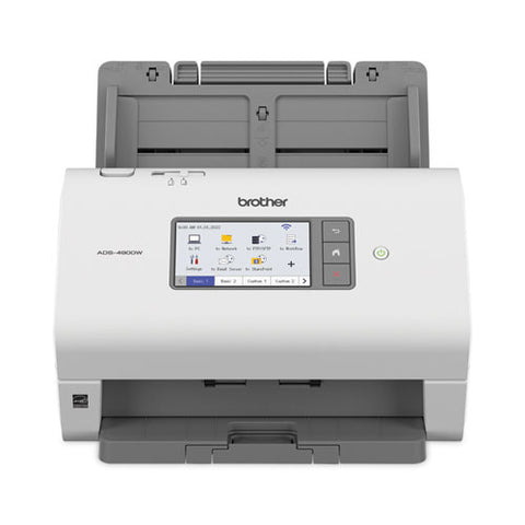 Ads-4900w Professional Desktop Scanner, 600 Dpi Optical Resolution, 100-sheet Auto Document Feeder