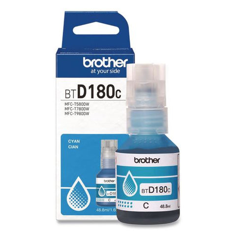 Btd180 Inkvestment, High-yield Ink, 5,000 Page-yield, Cyan