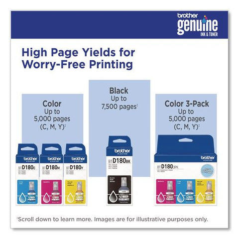 Btd180 Inkvestment, High-yield Ink, 5,000 Page-yield, Magenta