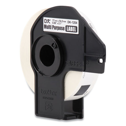 Die-cut Multipurpose Labels, 0.66 X 3.4, White, 400 Labels/roll, 3 Rolls/pack