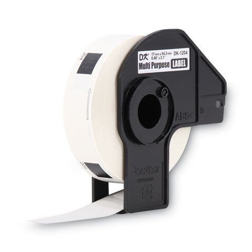 Die-cut Multipurpose Labels, 0.66" X 2.1", White, 400 Labels/roll