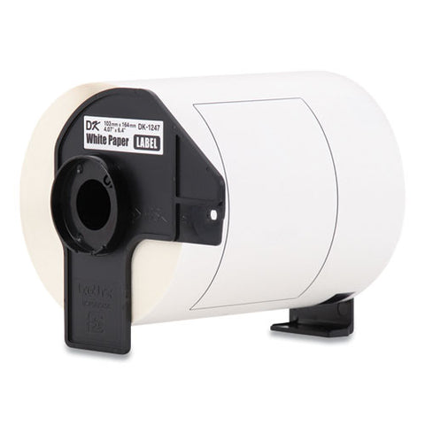 Die-cut Shipping Labels, 4.07 X 6.4, White, 180 Labels/roll, 3 Rolls/pack