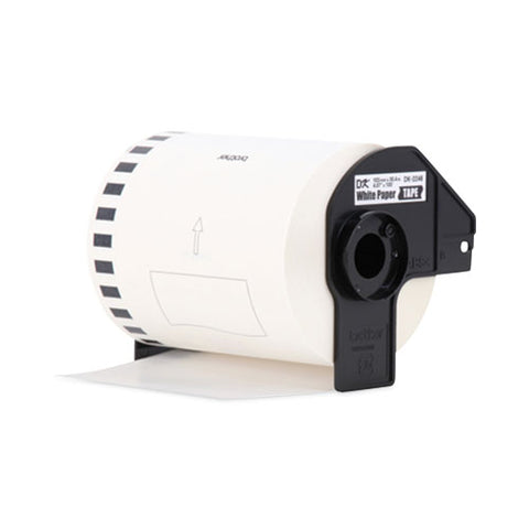 Dk2246 Label Tape, 4.07" X 100 Ft, Black On White