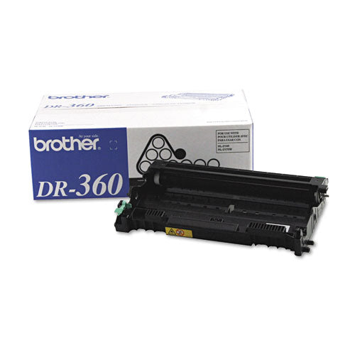 Dr360 Drum Unit, 12,000 Page-yield, Black