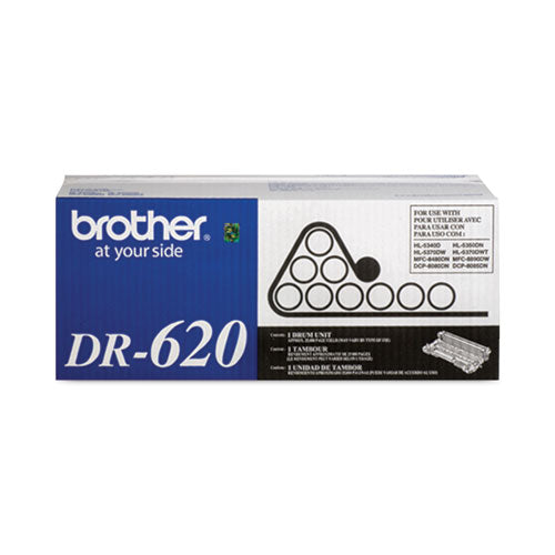 Dr620 Drum Unit, 25,000 Page-yield, Black