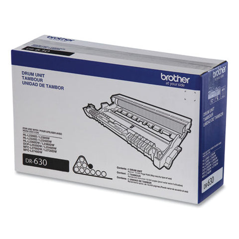 Dr630 Drum Unit, 12,000 Page Yield, Black