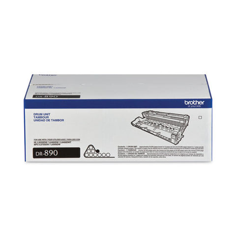 Dr890 Drum Unit, 50,000 Page-yield, Black