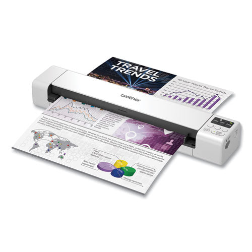 Ds940dw Duplex And Wireless Compact Mobile Document Scanner, 600 Dpi Optical Resolution, 1-sheet Duplex Auto Document Feeder