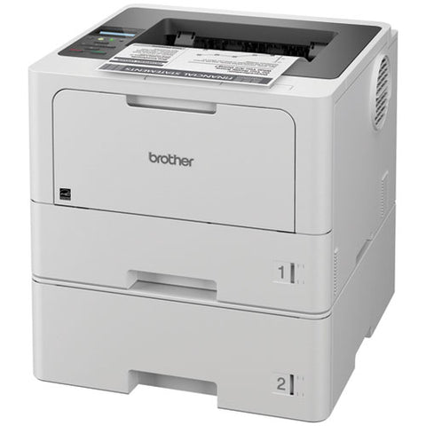 Hl-l5210dwt Wireless Business Monochrome Laser Printer With Dual Paper Trays