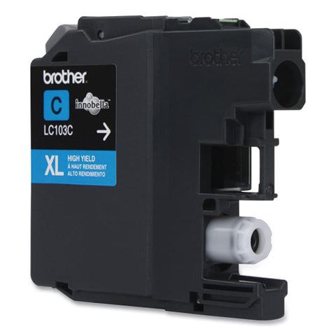 Lc103c Innobella High-yield Ink, 600 Page-yield, Cyan
